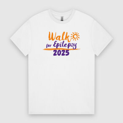 W4E25 Adult t-shirt Orange & Purple Logo-pick from 2 colours Thumbnail