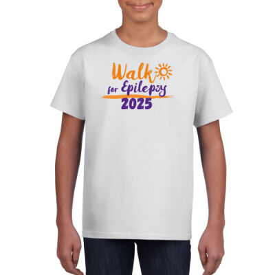 W4E25 Youth T-shirt Orange & Purple Logo-pick from 2 colours Thumbnail