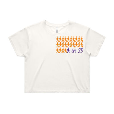 W4E26 1 in 25 Women's Crop Top Thumbnail